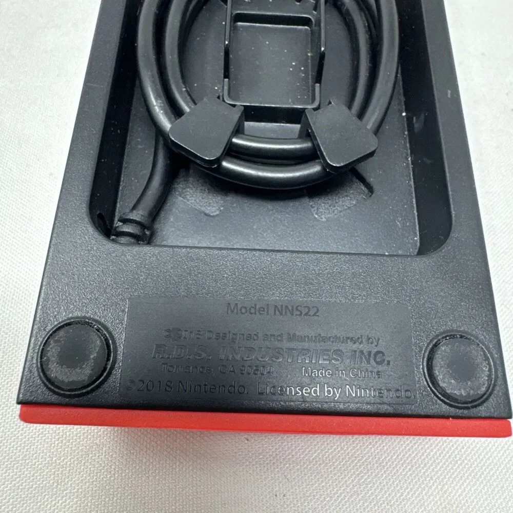 Nintendo Switch RDS Industries Inc.  Joy-Con Charging Dock Red Model NNS22